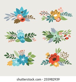 floral vector collection