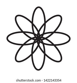 floral vector design to decoration background