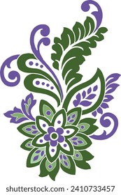floral Vector Designs Perfect for Lace, Jacquard, or Embroidery Projects