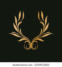 Floral Vector Frame - Intricate Blooms Surrounding Elegance and Creativity