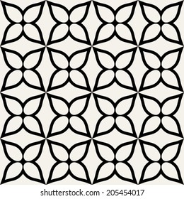 Floral vector geometric background, modern seamless pattern with flower, wrapping paper, trendy fashion style, cute fabric, template, layout for design