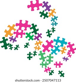 Floral Vector Graphic Pattern, Square