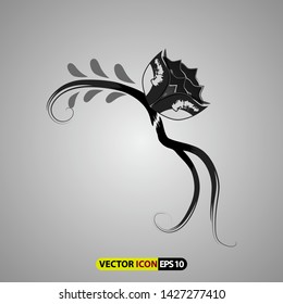Floral Vector Icon Illustration Eps 10