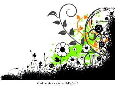 floral vector illustration