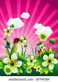 floral vector illustration