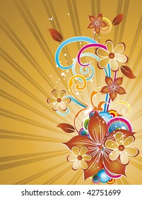 floral vector illustration