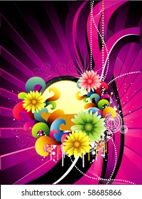floral vector illustration