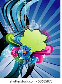 floral vector illustration