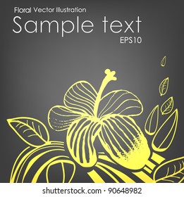 floral vector illustration