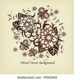 floral vector illustration