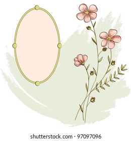 Floral vector illustration
