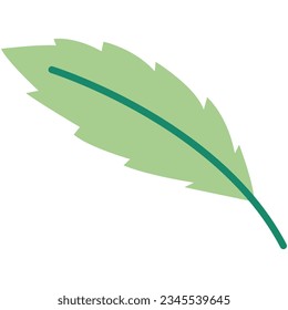 Floral vector illustration. Colorful flat vector illustration with floral theme.