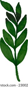 Blumenvektorgrafik, EPS, Blätter, Natur
