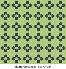 Floral vector illustration, pattern