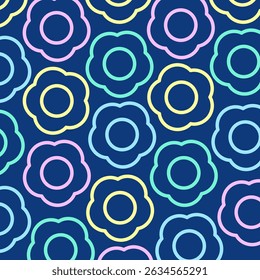 Floral Vector Illustration Floral Pattern Graphic