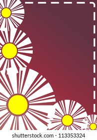 Floral Vector Invitation Card
