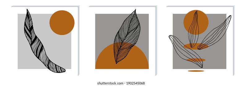 floral vector isolated compositions on painting, panel on the wall. decorations for greeting cards, invitations, banners, flyers.podsolnechnik, chamomile, grass, wild flowers