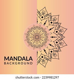 Floral and Vector Mandala Design
