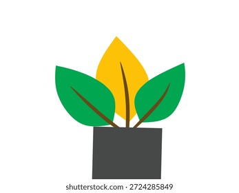 floral vector on white background