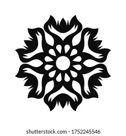 Ornamento Vector Floral Para Fondos, Logotipos, Etiquetas, Etiquetas Y Otros Diseños.
