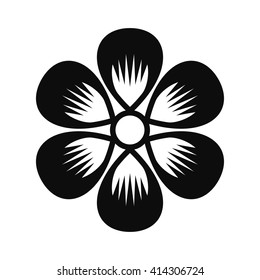 Floral Vector Ornament For Backgrounds, Logos, Stickers, Labels, Tags And Other Design.
