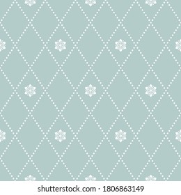 Ornamento vectorial floral. Un fondo clásico, abstracto y sin igual, azul y blanco con flores. Patrón con elementos florales repetidos. Ornamento para tejidos, papel pintado y embalaje