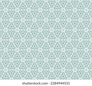 Floral vector ornament. Seamless abstract classic background with flowers. Light blue and white pattern with repeating floral elements. Ornament for wallpaper and packaging