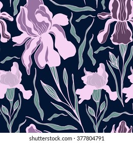 Floral vector pattern