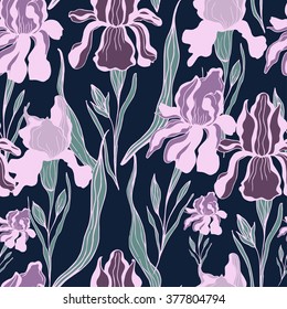 Floral vector pattern