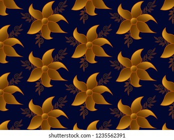 Floral Vector Pattern Background