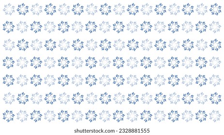 Floral vector pattern background design