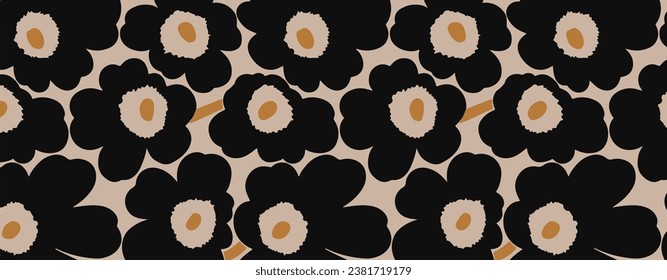 floral vector pattern design .. ready template .. perfect for 11oz mug design.. ready to use for fabric design in textile industries.