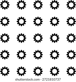 Patrón de Vector floral. Twocolor brillante primavera adorno de flores para el Fondo de pantalla que envuelve el fondo de papel de tela de Vector sin patrón con flores decorativas - elemento de diseño para el Web o la impresión.