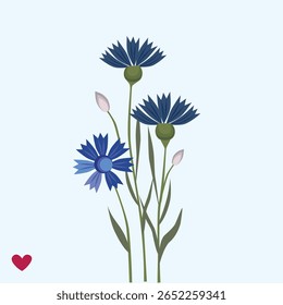Vector floral, perfecto para tarjetas e invitaciones. Girasoles.