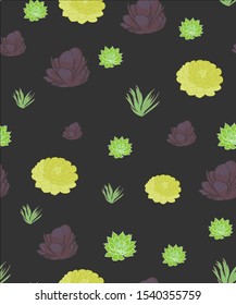 floral vector repeat pattern design