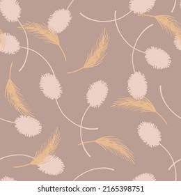 Patrón de vector floral sin fisuras en paleta pastel. Plantilla para textiles, cubierta de camisetas, afiche, volante, postal, banner, medios sociales 