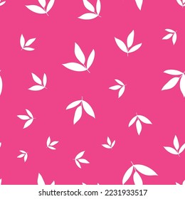 Floral vector seamless pattern. Perfect for modern wallpaper, fabric, home decor, and wrapping projects.