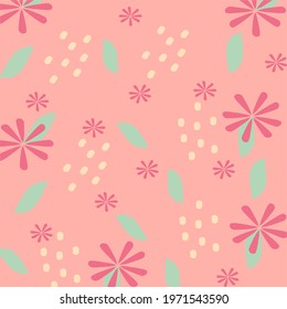 floral vector seamless patterns, background, designs for fabrics ,wallpaper