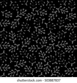 Floral vector seamless texture pattern. Seamless pattern can be used for wallpaper, pattern fills, web page background, surface textures.