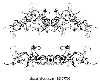 floral vector set