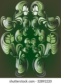 floral vector wallpaper