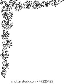Floral vignette. Eau-forte 341.