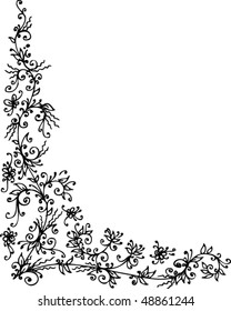 Floral vignette. Eau-forte 349.