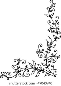 Floral vignette. Eau-forte 362.