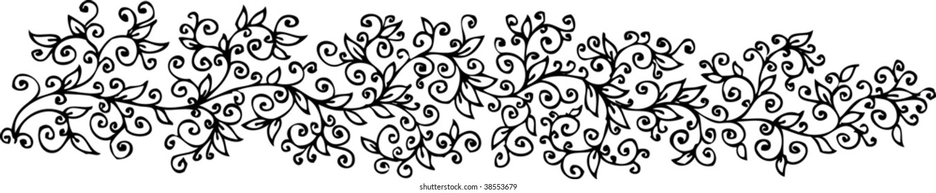 Floral vignette. Eau-forte CCCX.