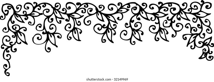 Floral vignette. Eau-forte illustration CLXVII.