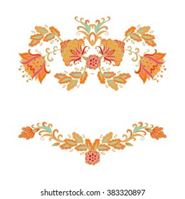Floral vignettes 