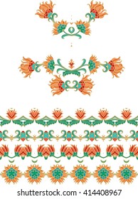 Floral vignettes 