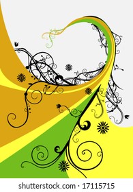 Floral Vines - Vector