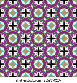 Floral vintage background with repeat patterns.Perfect for fashion, textile design, cute themed fabric, on wall paper, wrapping paper, fabrics and home decor.Seamless abstract multicolor pattern.